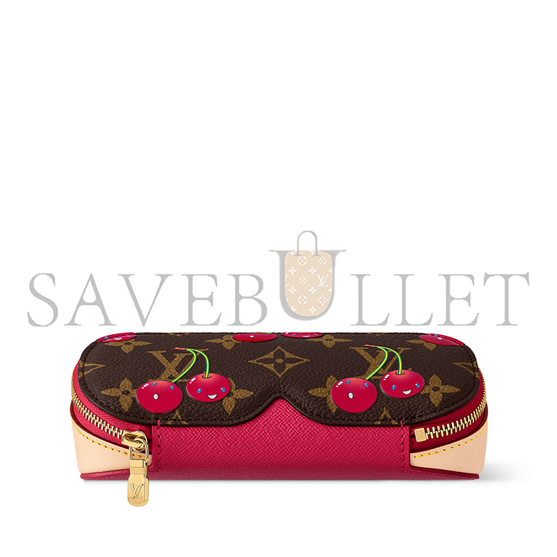 LOUIS VUITTON MURAKAMI LV X TM SUNGLASSES POUCH GM GI1332 (17*8.5*6.5cm)